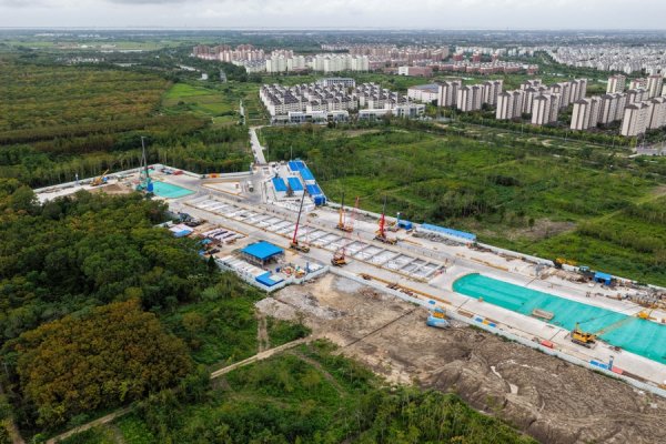 金御优配 上海市轨道交通22号线（崇明线）实现全线车站主体结构封顶
