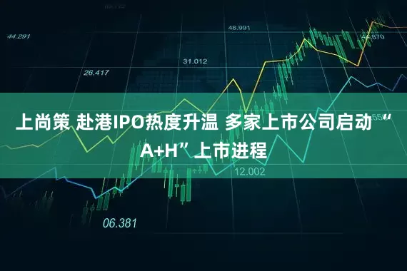 上尚策 赴港IPO热度升温 多家上市公司启动 “A+H”上市进程